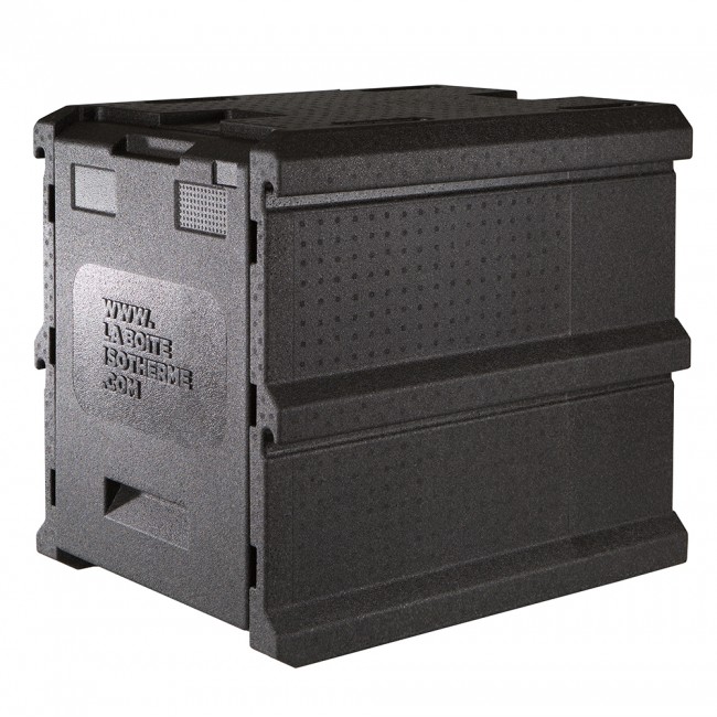 Boîte isotherme monobloc à 3 compartiments avec couvercle à loquet de  blocage - RETIF